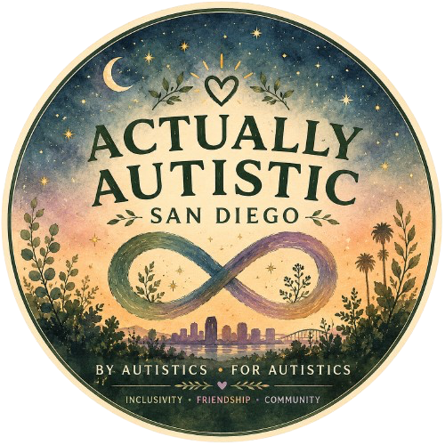 Actually Autistic SD logo